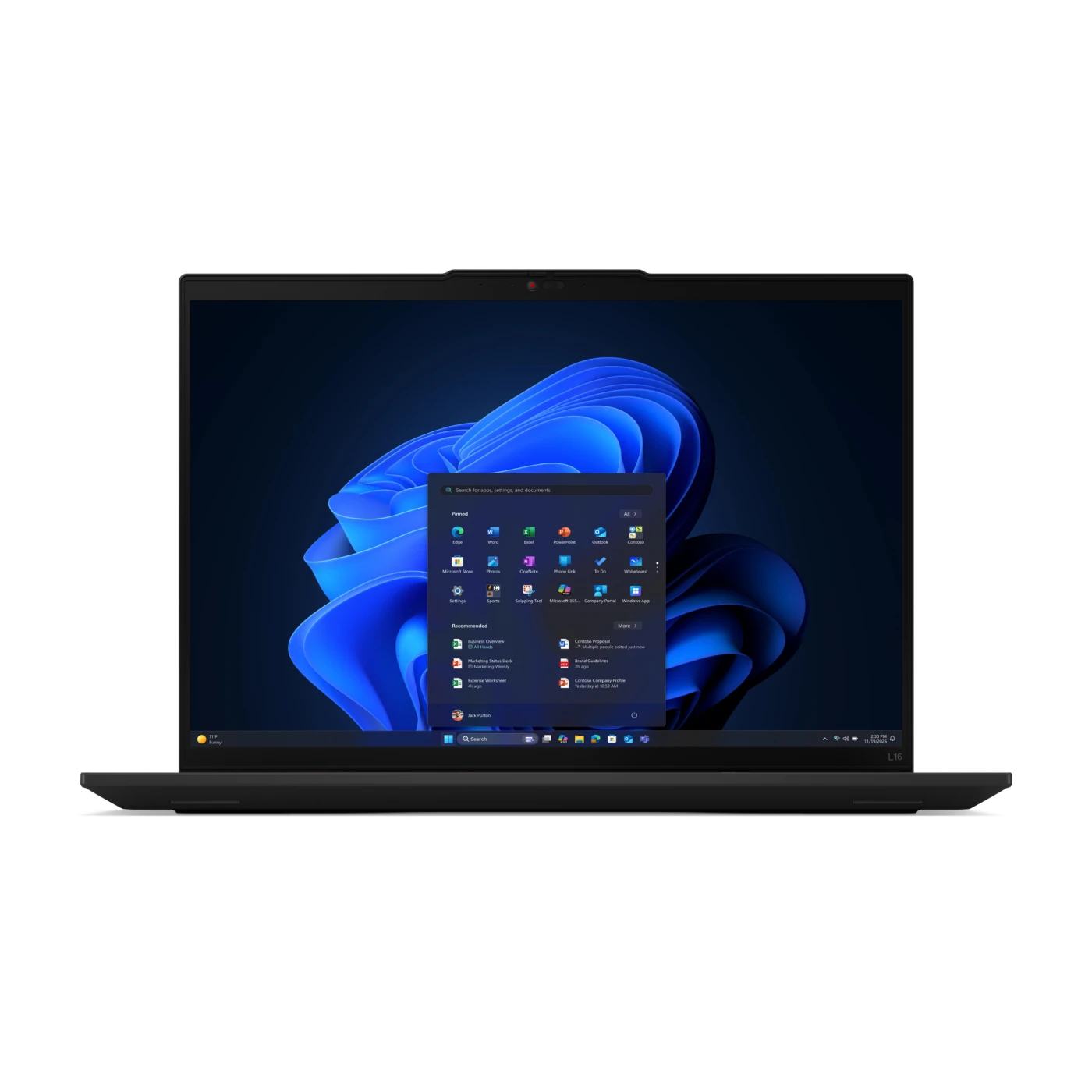 LENOVO ThinkPad L16 Gen 2 – Intel Core Ultra 5 225U – 16 Go – 512 Go SSD - Photo 1