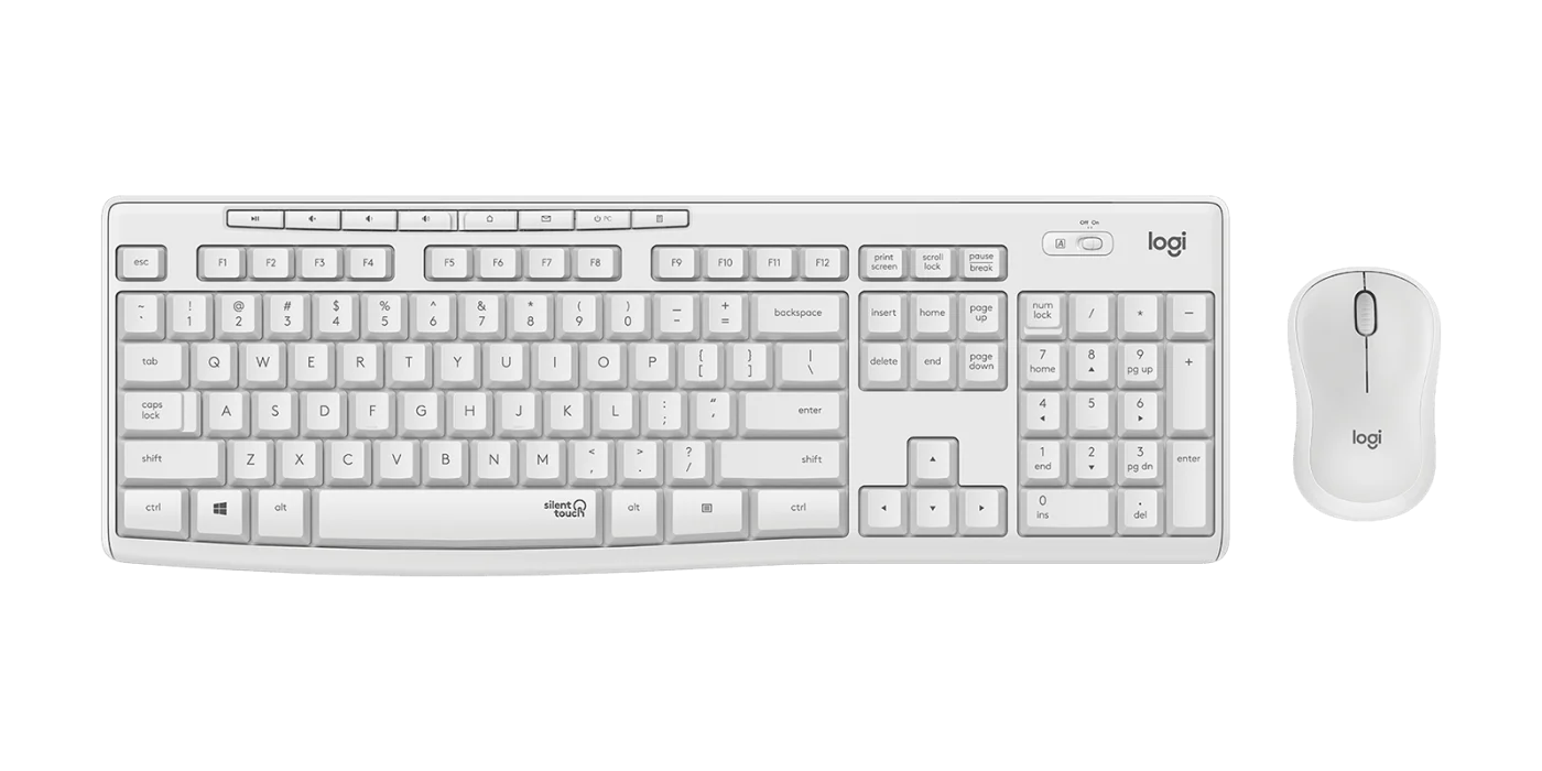 Logitech MK295 Silent Wireless (clavier + souris) - Photo 1