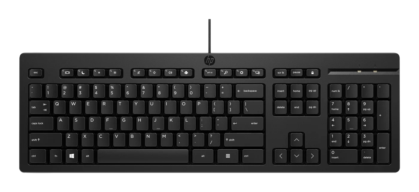 HP 125 Wired Keyboard - Photo 1